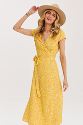 Lemon Loretta midi dress